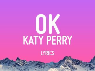 Katy Perry OK Lyrics