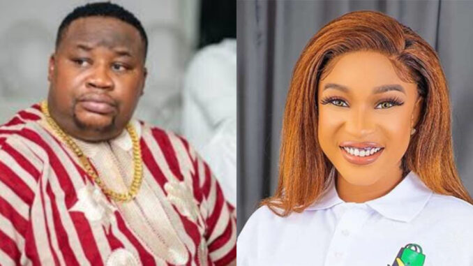 "My marriage is built on a solid rock, it can't be like yours" - Cubana Chief Priest blasts Tonto Dikeh over DNA comment