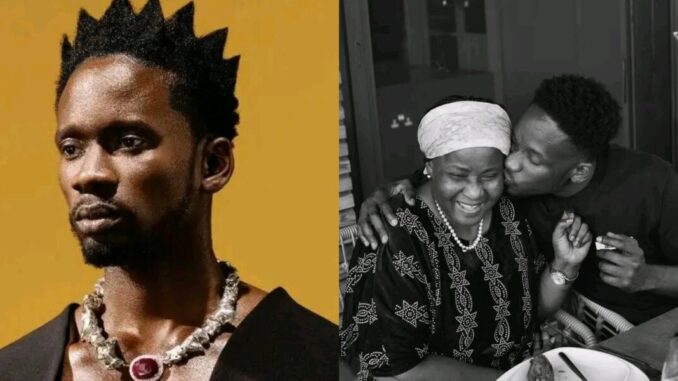 Mr Eazi loses His mother