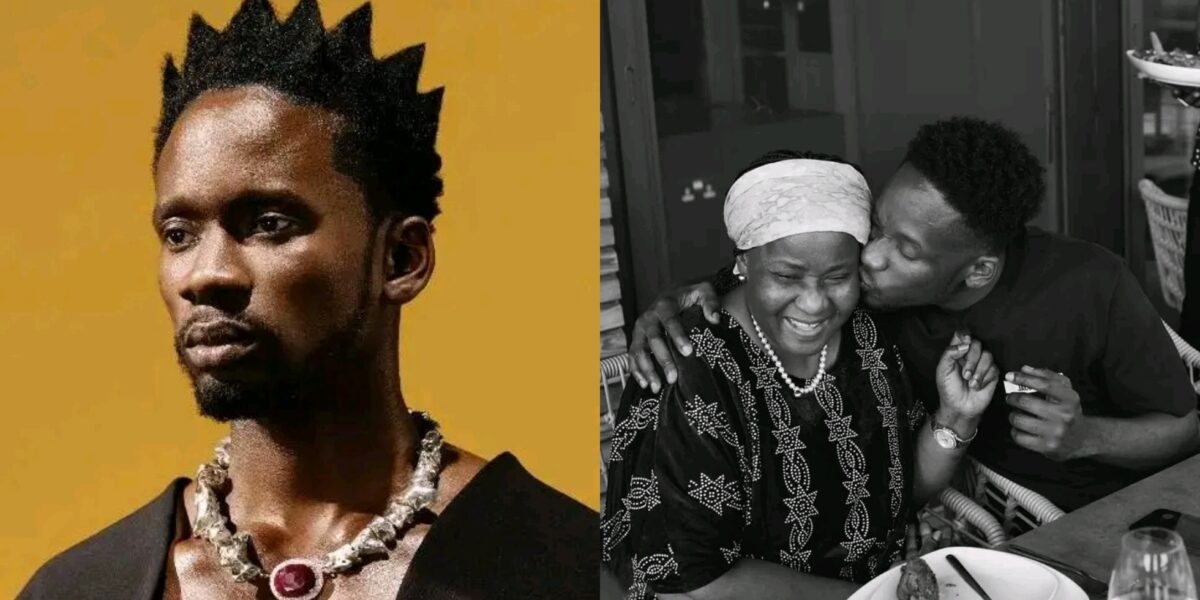 Mr Eazi loses His mother